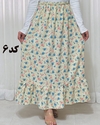 دامن پفکی چین چین بلند 6870