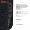 اسپیکر بلوتوث مک دودو Mcdodo BS-1410 Portable Wireless Speaker توان 10 وات رم و فلش خور