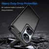 قاب فیبر کربنی هانر Honor X7b / Play 50 Plus Rugged Armor Fiber Carbon