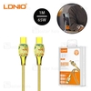 کابل Type C به Type C الدینیو LDNIO LC881c طول 1 متر توان 65 وات