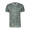 تیشرت ورزشی مردانه نایکی مدل MuB-213 چریکی پیکسلی سبز طوسی