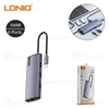 هاب 6 پورت تایپ سی الدینیو LDNIO 6in1 Type-c Hub Adapter DS-16U توان 100 وات