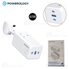 چند راهی برق و شارژر پاورولوژی Powerology 65W Power Strip PWPS65W دارای 3 پورت