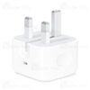 آداپتور شارژر اصلی اپل Apple A2344 MUVT3B/A Charger توان 20 وات