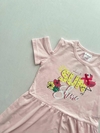 سارافون بچگانه صورتی طرح فلامینگو ترک 7094