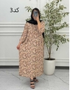 پیراهن پلاس سایز مادربزرگی 6053
