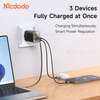 شارژر دیواری 2 پورت مک دودو Mcdodo CH-410 FreeGo GaN توان 67 وات همراه با کابل متصل