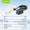چند راهی و هاب شارژر 6 پورت باوین Bavin PC2026y طول 1.5 متر توان 65 وات
