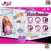 اسباب بازی بافت و تزیین مو دخترانه مدل Fashion Hair Beader 002 – به همراه دستگاه بافت مو، مهره، نخ و شانه