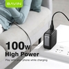 شارژر دیواری باوین Bavin PC918Y GaN توان 100 وات