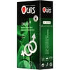  کاندوم کلاسیک اورز مدل دیلی پلاس بسته 12تایی Ours Delay Plus Condom 6990