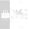 آداپتور شارژر اصلی اپل Apple A2344 MUVT3B/A Charger توان 20 وات