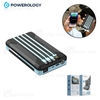 پاوربانک خورشیدی 16000 پاورولوژی Powerology PP070 Multi-Cable Power Bank PPBCHA70 با کابل متصل