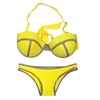 ست بیکینی زنانه مدل ۴B0183 زرد