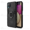 گارد ضد ضربه انگشتی سامسونگ Samsung Galaxy M12 Black Panther KEYSION Shockproof Armor Ring