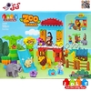 لگو دوپلو باغ وحش حیوانات اسباب بازی کودک قطعه درشت JDLT 5445