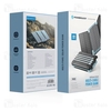 پاوربانک خورشیدی 16000 پاورولوژی Powerology PP070 Multi-Cable Power Bank PPBCHA70 با کابل متصل