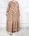  پیراهن نخ بابونه سه طبقه(حراجی) 6098