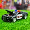 ماشین فلزی پلیس اسباب بازی کاپوت بازشو Police car 6836