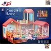 خانه باربی و قصر اسباب بازی دخترانه با موتور وسپا Princess House  66816