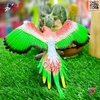 فیگور حیوانات ماکت طوطی ماکائو زینتی مینیاتوری 2969 Fiqure Parrot Macaw