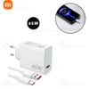 شارژر اصلی فست شارژ شیائومی Xiaomi Adapter Charger توان 45 وات همراه با کابل