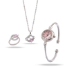 ست دخترانه ساعت و گردنبند و انگشتر Moon&Star مدل 3688