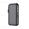 پاوربانک خورشیدی 16000 و اسپیکر بلوتوث پاورولوژی Powerology 16000mAh Solar PP049 توان 20 وات