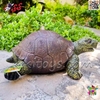 فیگور لاک پشت اسباب بازی نرم و گوشتی بزرگ Land turtle figure 584