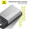 پاوربانک 20000 بیسوس Baseus QPow 2 P10055009113-00 توان 30 وات با کابل متصل