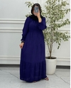ساحلی خسته کش آستین بلند تک رنگ نخی 144