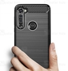 قاب محافظ ژله ای موتورولا Motorola Moto G8 Rugged Armor Fiber Carbon