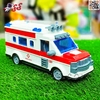 ماشین آمبولانس کنترلی شارژی اسباب بازی CITY AMBULANCE TOY 2042