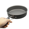 ماهیتابه دسته تاشو کمپینگ مدل ۴۰۴F0956  کاور دار