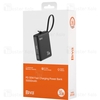 پاوربانک 10000 بیوا Biva BP-024 Fast Charging Power Bank توان 30 وات با کابل متصل