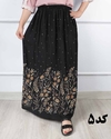 دامن سایزبزرگ طرح سنتی #6947