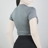 نیم تنه ورزشی زنانه نایک مدل SRN-4F0693 طوسی روشن