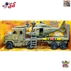 اسباب‌بازی جنگی نظامی پسرانه با کامیون و هلیکوپتر و سرباز با تجهیزات مدل Soldier Force 310937