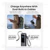 پاوربانک 25000 انکر Anker A1695 Zolo Power Bank توان 165 وات همراه با کابل متصل