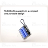پاوربانک 10000 شیائومی Xiaomi Power Bank PB1033MI توان 33 وات همراه با کابل متصل