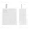 شارژر اصلی فست شارژ شیائومی Xiaomi Mi MDY-12-EF 67W Charger Set توان 67 وات همراه کابل