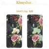 قاب فانتزی سامسونگ Samsung Galaxy S20 Kingxbar Swarovski Spring White/Pink Flower