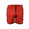 شلوارک ورزشی مردانه UNDER ARMOUR قرمز DS خط مشکی