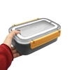 ظرف غذا لانچ باکس مدل ۲Box-Basket ظرفیت ۸۰۰ میلی لیتر