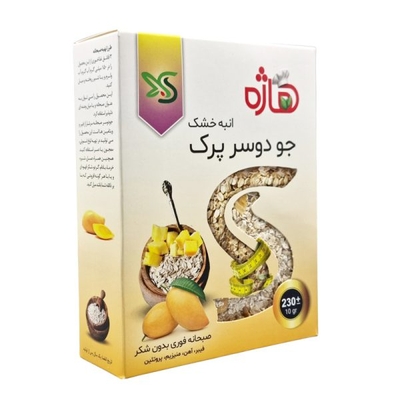 جو دوسر پرک صبحانه فوری هاژه طعم انبه خشک ۲۳۰ گرمی