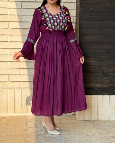  ساحلی گلدوزی هندی شیلا 4169