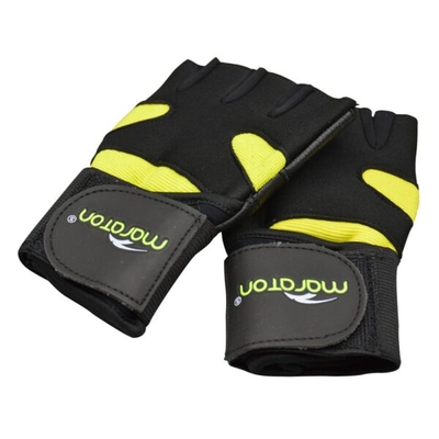 دستکش بدنسازی مردانه ماراتن SMART زرد