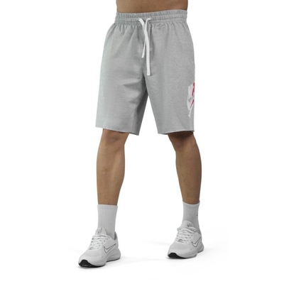 شلوارک ورزشی مردانه نایک جردن مدل Dri Fit-4296 طوسی روشن