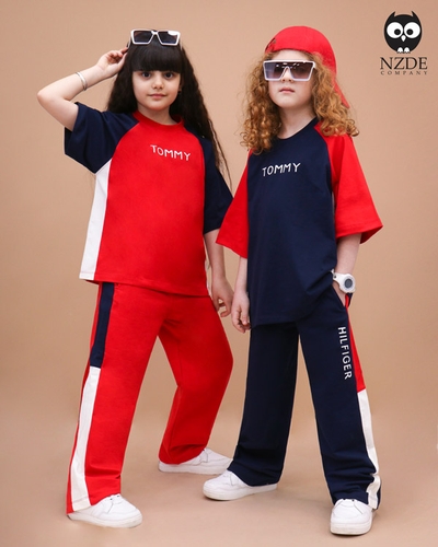 تیشرت شلوار بگ استایلTOMMY NZDE