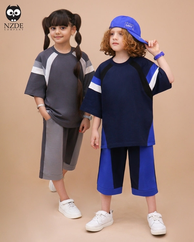 تیشرت شلوارک آستین رگلان  NZDE Active star